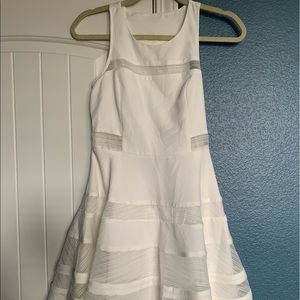 Lulu’s NWOT white skater dress. Size Small.